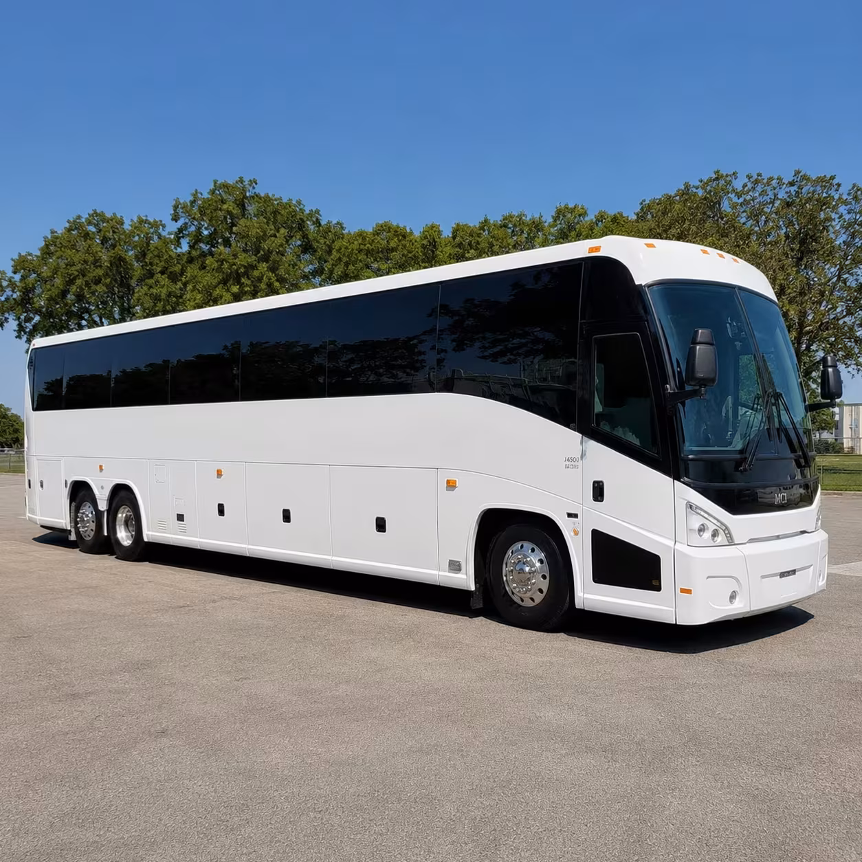 bellevue charter bus rental fleet