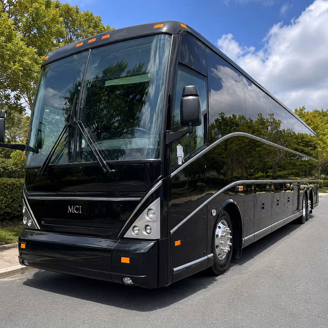 bellevue wedding shuttle buses for guests and celebrations