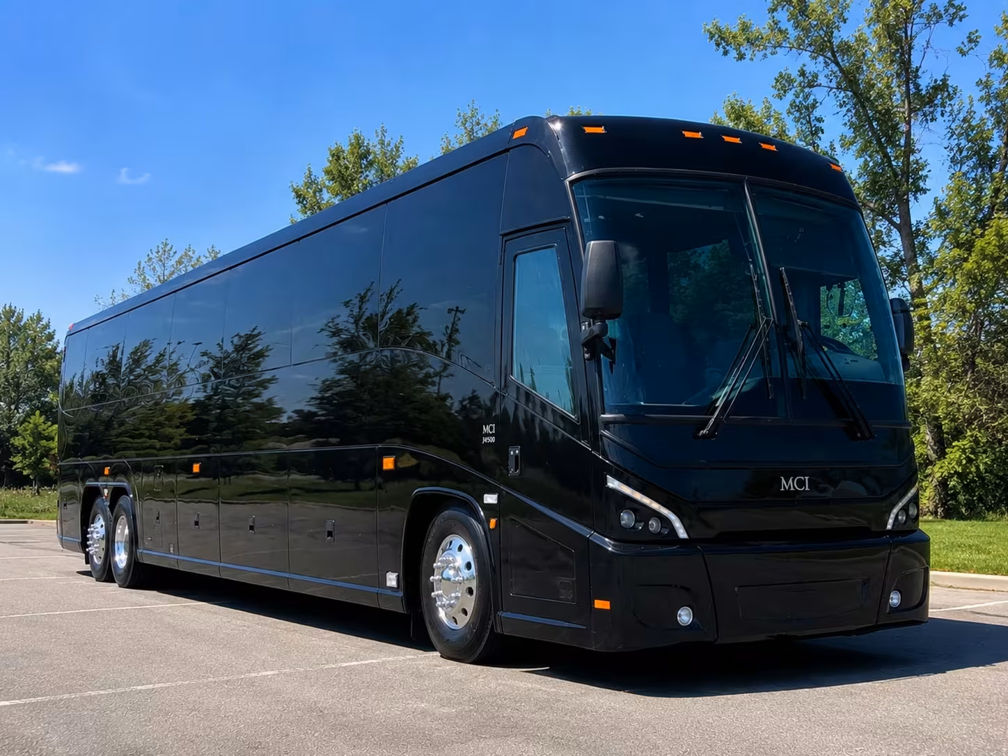 custom multi stop prom shuttle buses in bellevue