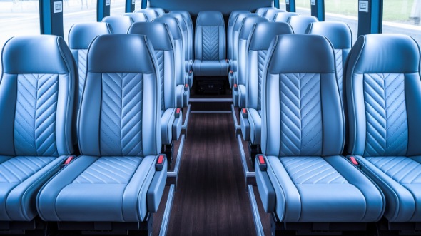 28 passenger minibus interior