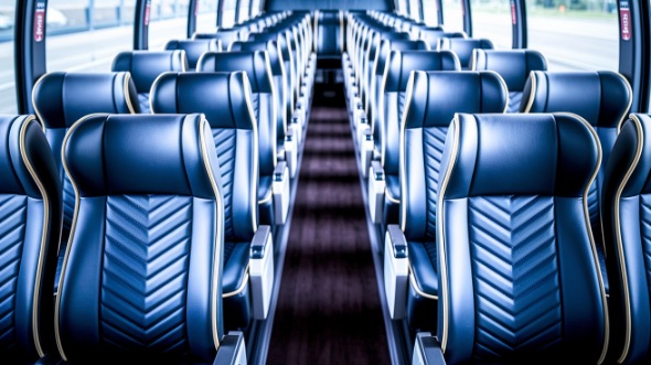 bellevue 50 passenger charter bus rental