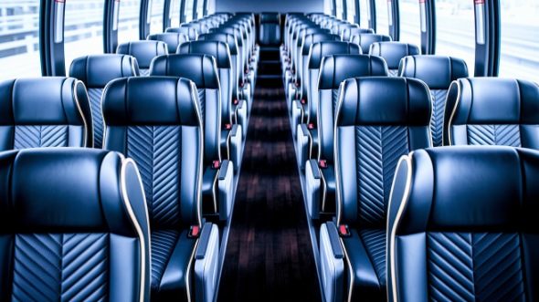 bellevue 54 passenger charter bus rental