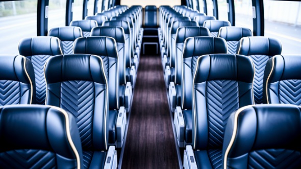 bellevue 55 passenger charter bus rental