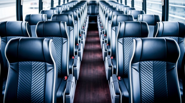 bellevue 56 passenger charter bus rental