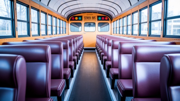 bellevue school bus rental inside