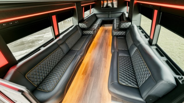 bellevue sprinter limo rental inside